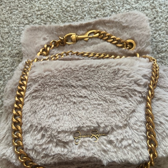 Jessica Simpson Regina Crossbody in Taupe • BRAND NEW - Picture 6 of 6